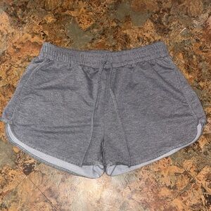 Women's Gray Athletic Lounge Shorts